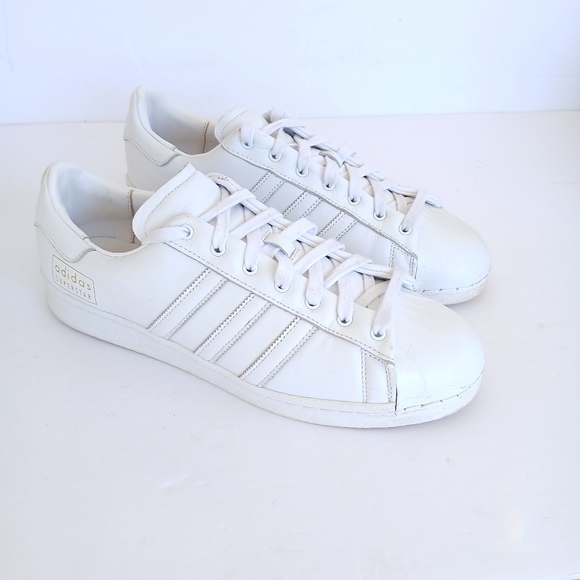 Adidas Superstar Lux White Leather Low 11.5 main image 6